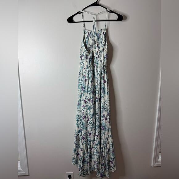 Free People Heat Wave Printed Maxi Dress In Floral Combo XS - Picture 5 of 7